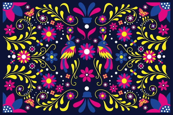 Düz tasarım renkli Meksika arkaplanı