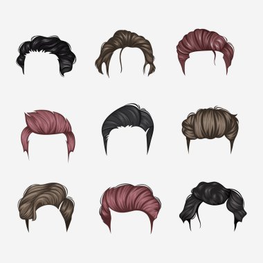 Variety erkek saç modelleri.