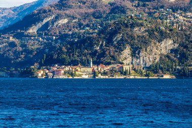 Bellagio, Como, Lombardy, İtalya: Varenna manzarası