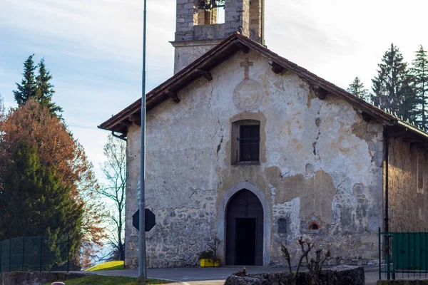 Roncola San Bernardo Μπέργκαμο Λομβαρδία Ιταλία Εκκλησία Του San Defendente — Φωτογραφία Αρχείου