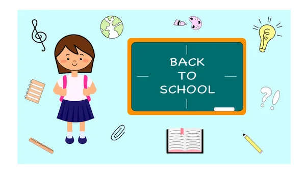 Learn English. Sttudy English language. Education concept. Temaplate for logo, website, banner, landing page. ads. Flat vector illustration. English school, club, course English language.