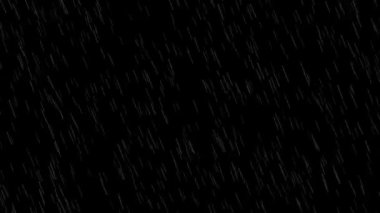 Green screen rain down falling and wind effect