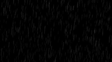 Green screen rain down falling and wind effect
