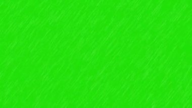 Green screen rain down falling and wind effect