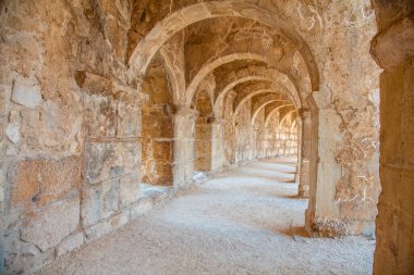 eski amfitiyatro aspendos, antalya, Türkiye