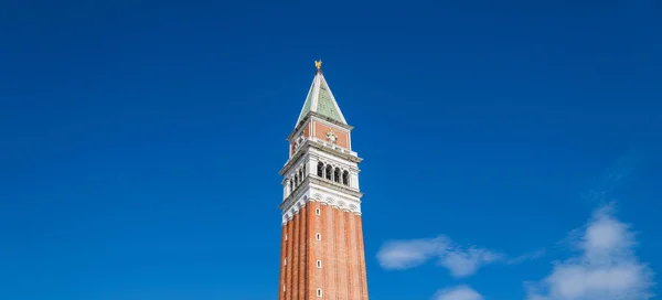 Campanile Campanile San Marco Blue Sky Background Venice Italy — Foto de Stock