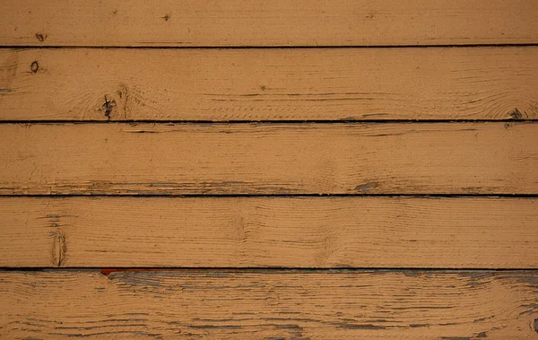 Vintage Wood Background Old Weathered Wooden Plank Painted Yellow Color — Stock Photo, Image