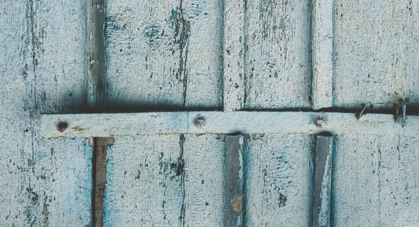 Textura Fondo Madera Vintage Con Nudos Agujeros Uñas Con Pintura — Foto de Stock