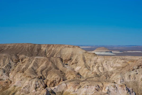 Increíble Paisaje Del Desierto Fondo Hermoso Paisaje Montañas Desérticas Monolíticas — Foto de Stock