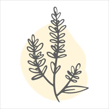  Bir satır sanat eseri. Soyut illüstrasyon. Modern sanat. Minimalizm. Vektör illüstrasyonu.