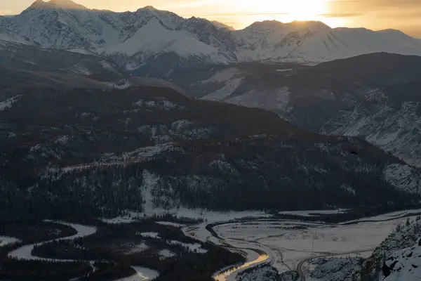 Sunrise Mountains — Stock Photo, Image