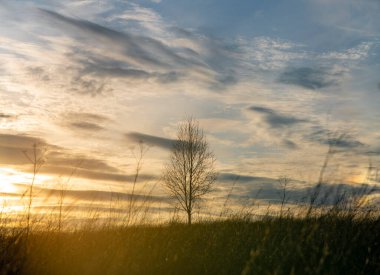 Dağlarda gün doğumu