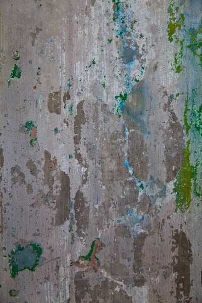 Cinza azul e verde idade fundo parede de concreto — Fotografia de Stock