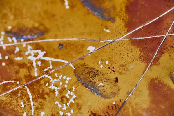 Textura de disco rígido queimado com arranhões — Fotografia de Stock