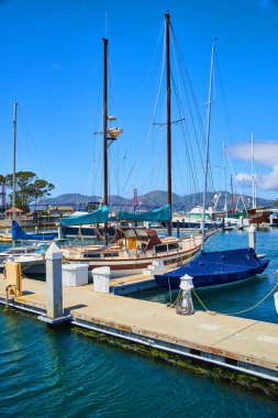 Görüntü: Kaliforniya Limanı Golden Gate Köprüsü