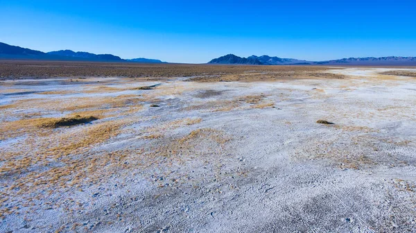 Изображение Пейзажа Пустыни Белого Песка Долины Смерти — стоковое фото