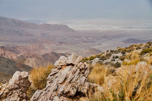 Image Death Valley Stunning View Top Mountains — Stock Photo, Image