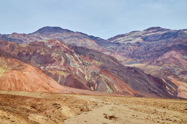 Bild Von Bunten Wüstenbergen Death Valley — Stockfoto