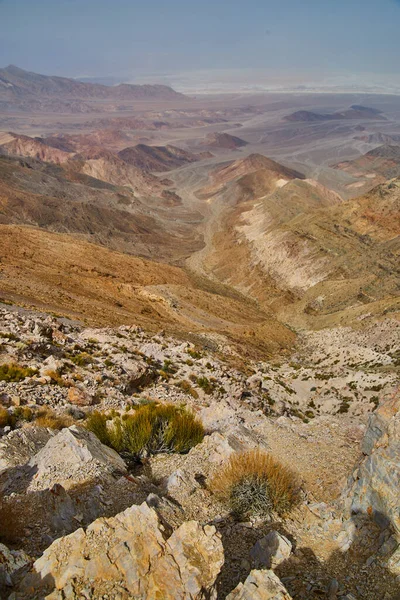 Image Death Valley Stunning View Top Mountain — Stock Photo, Image