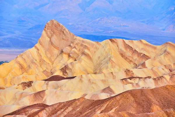 Immagine Picco Montagna Colorata Zabriskie Point Nella Death Valley — Foto Stock