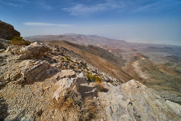 Imagem Vista Deslumbrante Topo Montanha Parque Death Valley — Fotografia de Stock