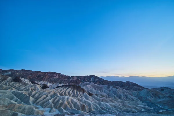 Image Zabriskie Point Death Valley Dusk Soft Light — Foto Stock