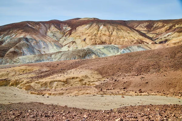 Image View Desert Mountain Colorful Layers — Stockfoto