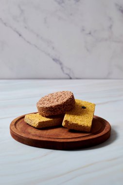 Besleyici amaranth kurabiyeleri, Latin Amerika 'dan bir yiyecek.