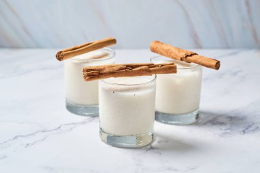 Horchata fresh water traditional drink water from mexico