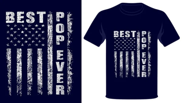 Brooklyn New York City Usa Grunge Flag Tshirt Design — Stock Vector