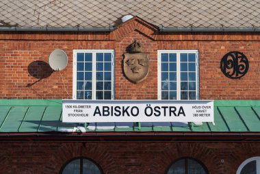 ABISKO OSTRA - İsveç 'te popüler bir seyahat merkezi olan Abisko Ostra, 12 Mart 2022.