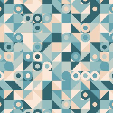 Soyut geometrik desen tasarımı. Vektör illüstrasyonu.