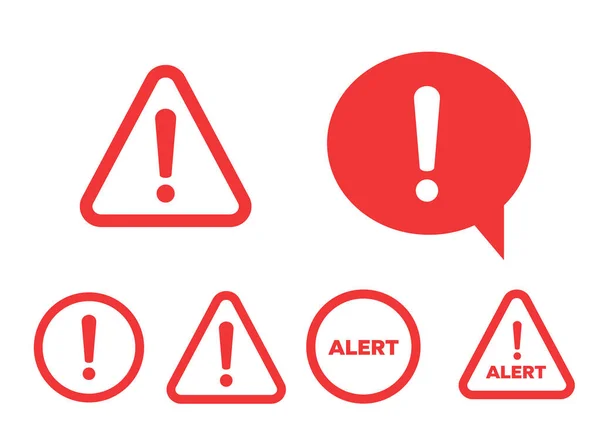 Προειδοποίηση Εικονίδιο Εικονίδιο Της Προσοχής Σύμβολο Κινδύνου Εικονίδιο Προειδοποίησης — Διανυσματικό Αρχείο