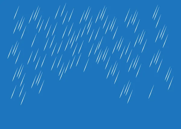 Lluvia Fondo Transparente Gotas Agua Patrón Vectores Lluvia — Vector de stock