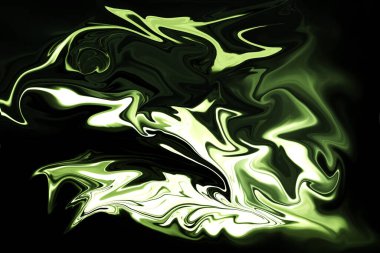 Yeşil Ejder, Soyut Dijital Mermer