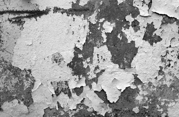Ściana Cementowa Łuszczącą Się Farbą Tynkiem Kolorze Czerwonym Grungy Tło — Zdjęcie stockowe