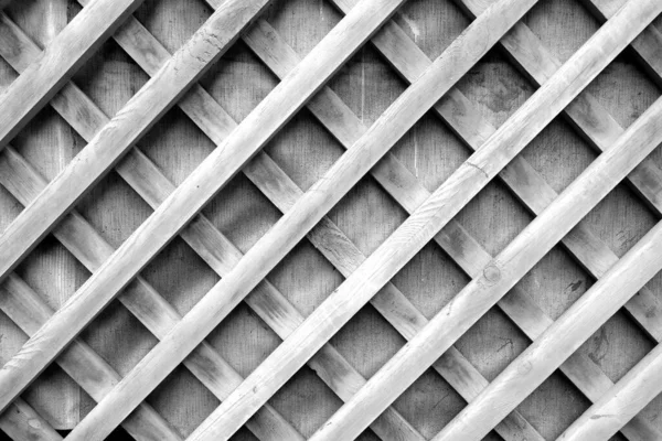 Grille Bois Élément Décoration Noir Blanc Contexte Architectural Abstrait Texture — Photo