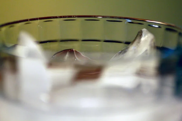 Glass Ice Water — Stock Photo, Image