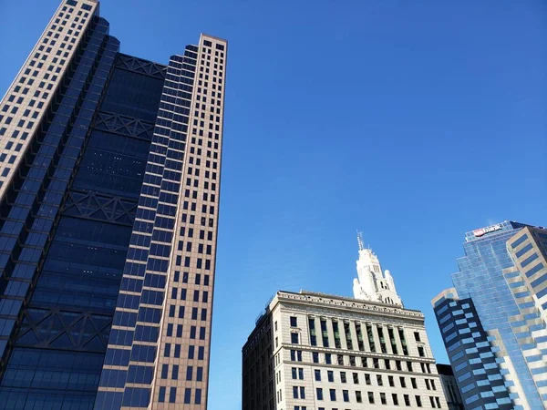 Höga Byggnader Centrala Columbus Ohio — Stockfoto