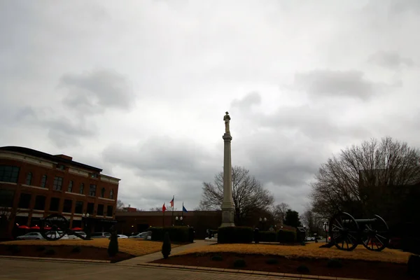 Monumento Confederado Franklin Tennessee — Fotografia de Stock
