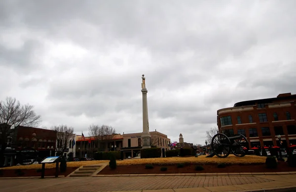 Monumento Confederado Franklin Tennessee — Fotografia de Stock