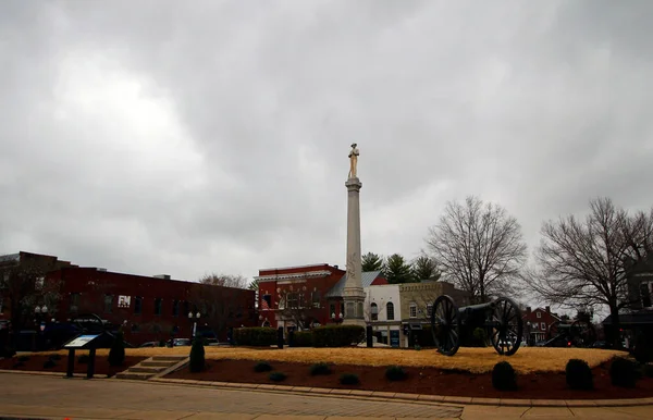 Памятник Конфедерации Франклине — стоковое фото