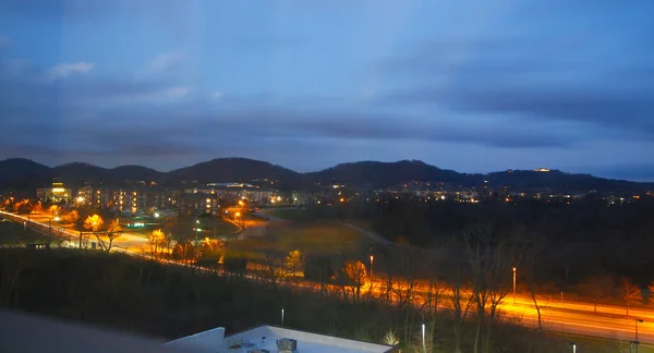 Geceleri Doğu Franklin, Tennessee manzarası