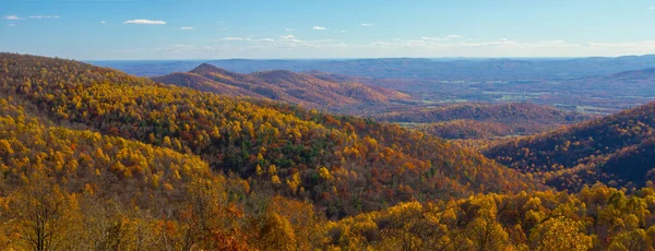 Vistas Parque Nacional Shenandoah Virgínia — Fotografia de Stock