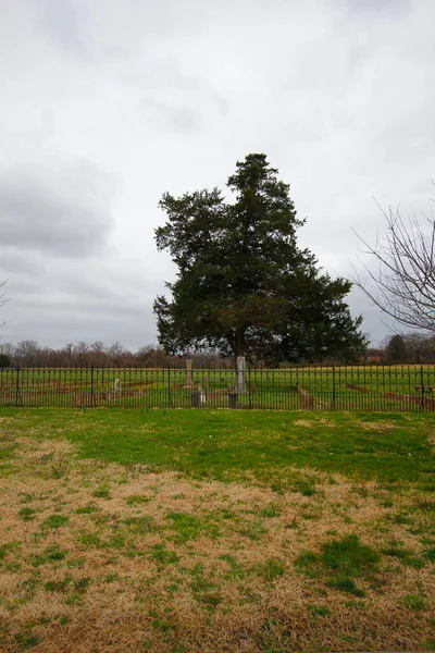 Cementerio Confederado Eastern Flank Battlefield Park Franklin Tennessee — Foto de Stock