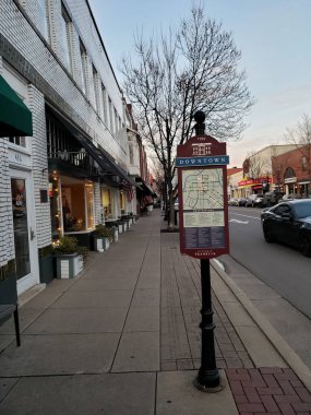 Franklin, Tennessee 'nin sokak manzarası