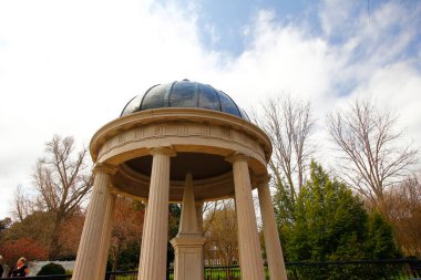 Andrew Jackson 'ın Tennessee, Nashville dışındaki Hermitage' ına bakıyor.