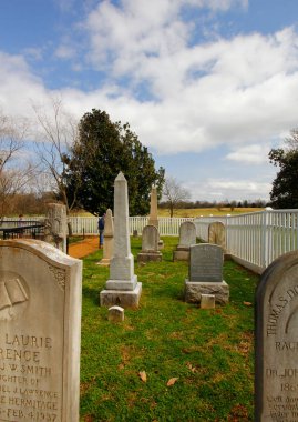 Andrew Jackson 'ın Tennessee, Nashville dışındaki Hermitage' ına bakıyor.
