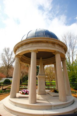 Andrew Jackson 'ın Tennessee, Nashville dışındaki Hermitage' ına bakıyor.