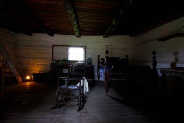 Andrew Jackson 'ın Tennessee, Nashville dışındaki Hermitage' ına bakıyor.